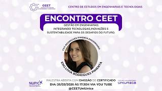 GESTÃO EM ENGENHARIAS - CEET (CENTRO DE ESTUDOS EM ENGENHARIAS E TECNOLOGIAS - UNIUNICA)