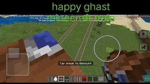 Guys I have made the happy ghast train in minecraft  |tutorial|
