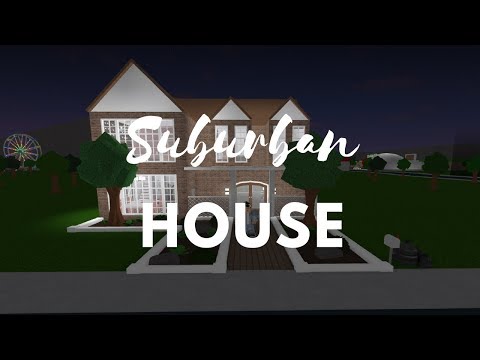 Bloxburg Suburban House 59k - bloxburg house tutorial 59k