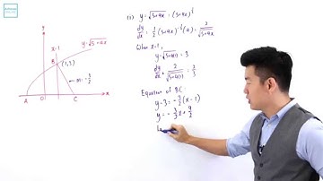 O Level A Maths2012 2 Q 11 i