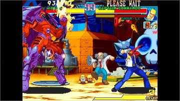 Onslaught vs Chun Li & Captain Commando (Hidden Boss) Marvel vs  Capcom Clash of Super Heroes