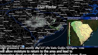 Live Forecast and Radar for 5/13/2024 for South Carolina