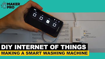 Making a Washing Machine Smart (IoT)