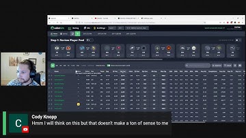 DFS Office Hours 10/7: Sim variance and game simulations, impact of adjusting projections
