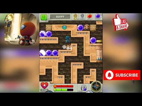 Diamond Quest 2: Egypt Stage 7 Secret Exit Gameplay Walkthrough (Android, iOS)