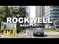 Walking inside one of Makati's most expensive addresses - Rockwell Center | 4K HDR | Philippines