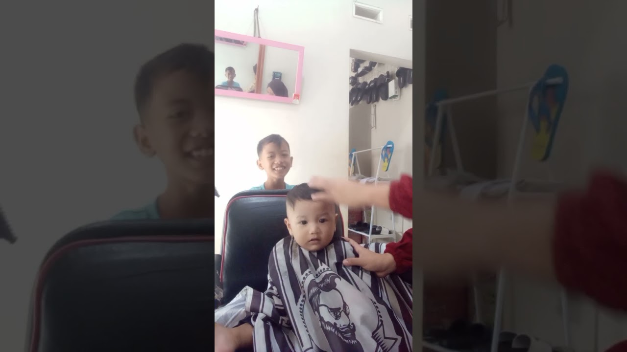 Dd aisar khaled potong rambut dulu 