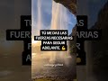 TU ME DAS LAS FUERZAS NECESARIAS PARA SEGUIR ADELANTE