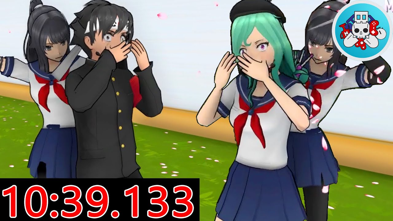 Genocide Ending Speedrun 1039.133 Yandere Simulator YouTube