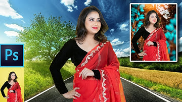 How to change background adobe photoshop 2022 in Bangla || How To Remove a Background