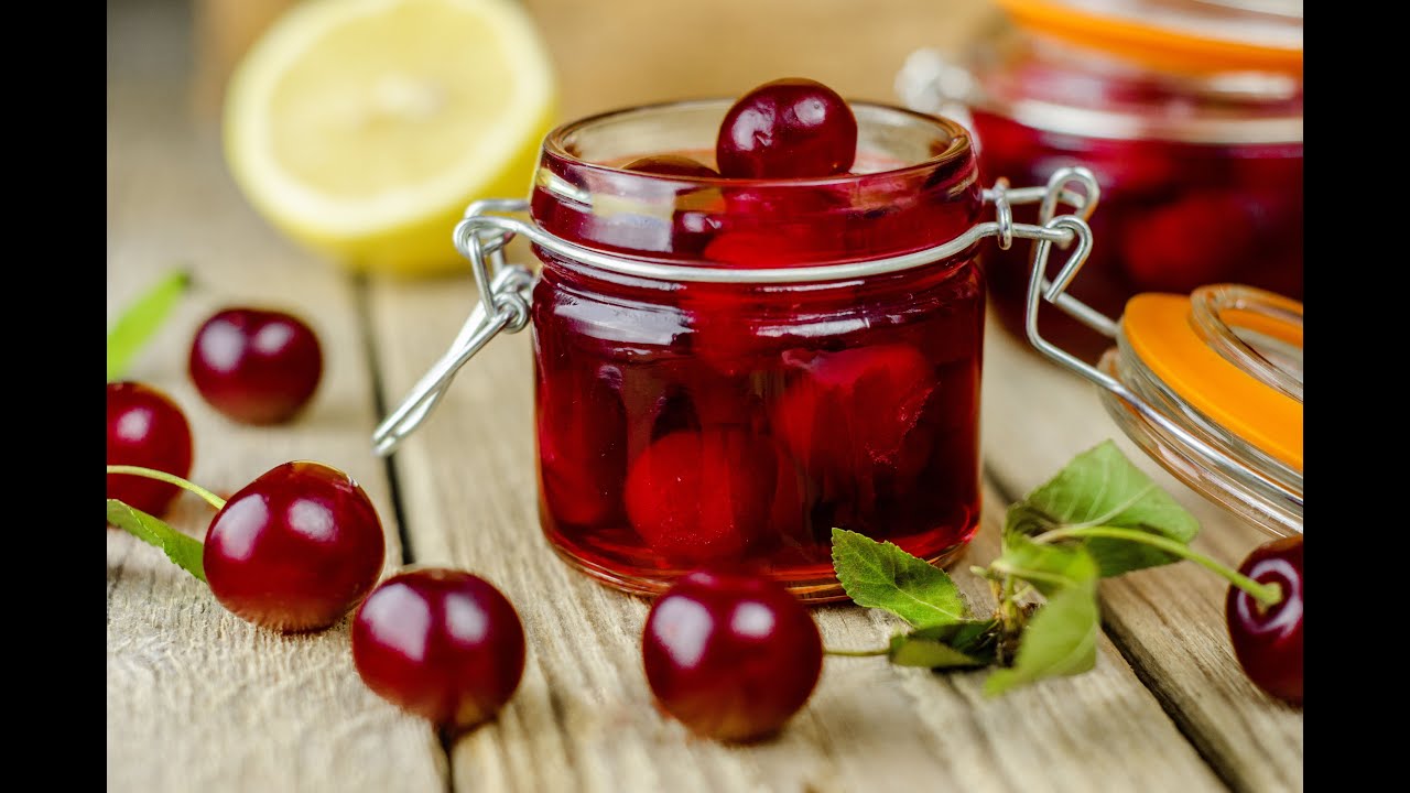 ВАРЕНЬЕ ИЗ ВИШНИ С КОСТОЧКОЙ С ПЕКТИНОМ - YouTube