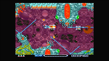 R-Type III/3 SNES {HD 60fps} Round Force 2-ALL CLEAR No death run