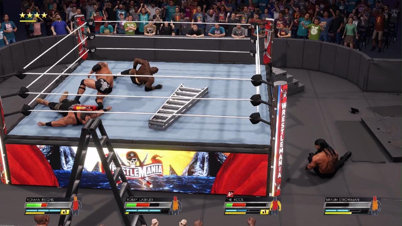 WWE 2K22 Money in THE bank Ladder Match YouTube