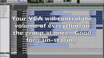 How to Route Audio Through a Master Fader in Pro Tools !