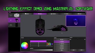 Cooler Master MM711 Lightning Effect Demo using Masterplus screenshot 5