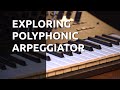 Exploring polyphonic arpeggiator  an extremely melodic note sequencer