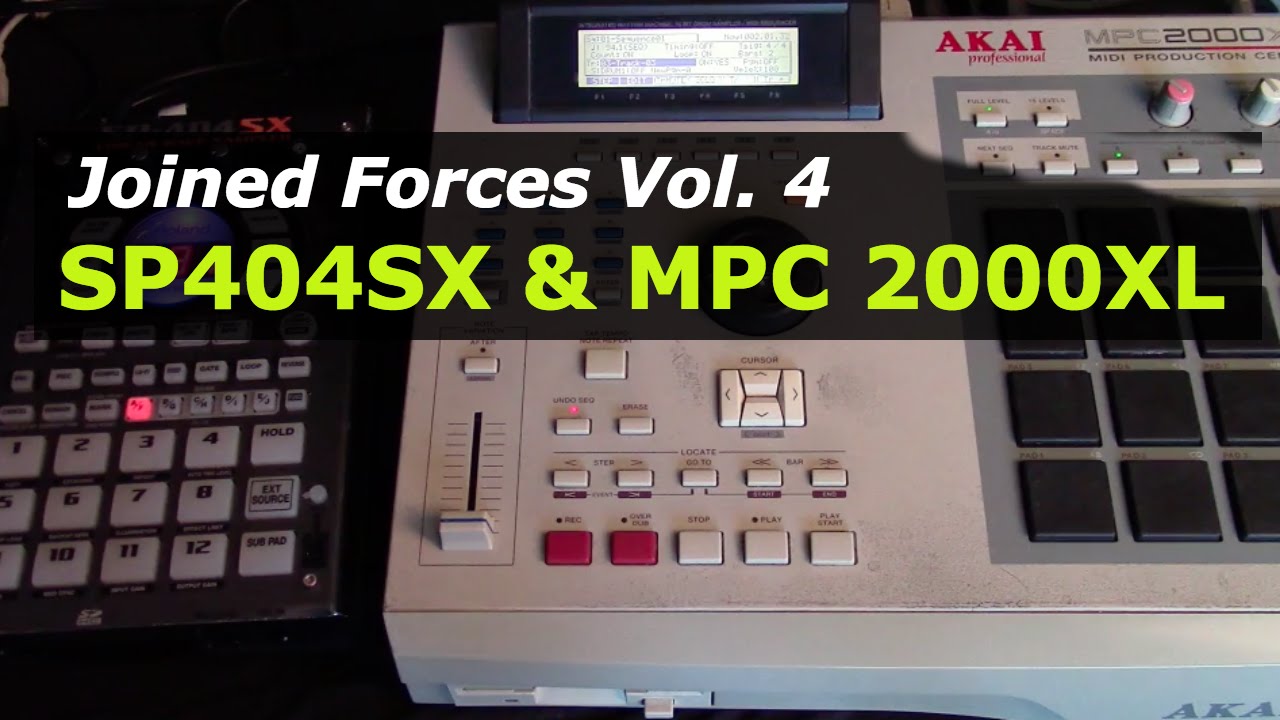 Beat Making | Sp-404sx & MPC 2000xl - YouTube