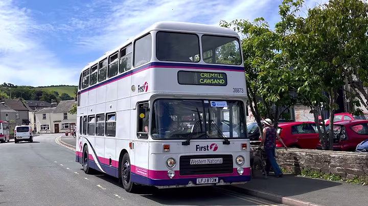 *Hill Climb!* Preserved Ex First Devon & Cornwall Bristol VRT ECW 38873 LFJ 873W Route Blue