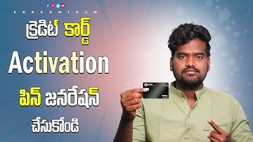 Activate & Set Your Kotak Mahindra Bank RuPay Credit Card PIN (Easy Steps!) ⚡ In Telugu