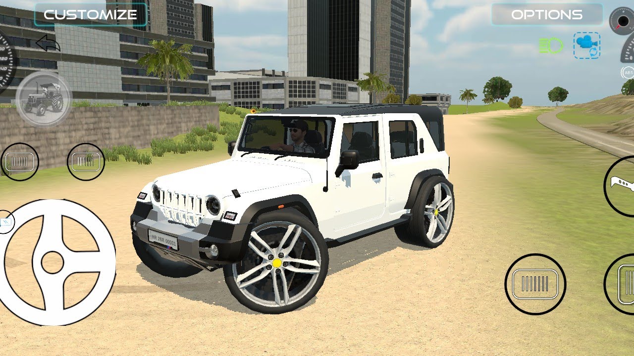 Modified mahindra THAR ROX || gaming video|| thar ka game|| Indian ...