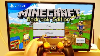 Minecraft PS4 Bedrock Edition Release DATE Confirmed?!?