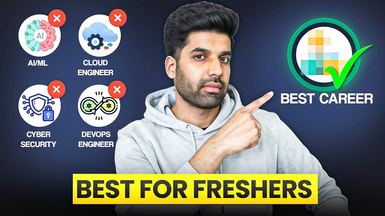 I Analysed 10,000 Tech Jobs - This Career Has the HIGHEST Fresher Hire Rate