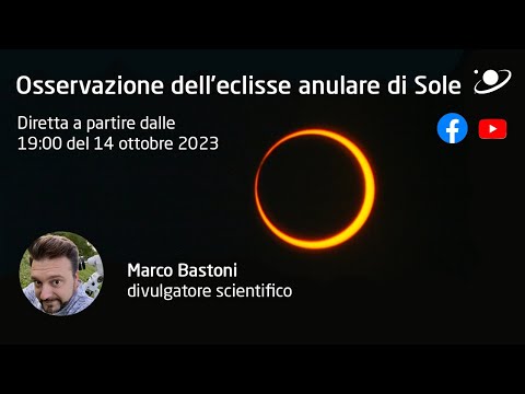 Osservazione dell'eclisse anulare di Sole