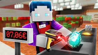 ICH SPIELE MINECRAFT AN DER SUPERMARKT KASSE... screenshot 2