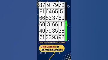 Find the duplicate numbers 772