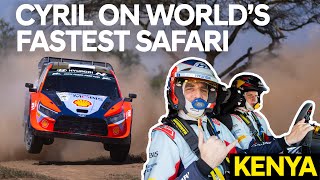 Cyril Abiteboul goes flat out in a WRC car with Ott Tanak | His reaction is priceless!