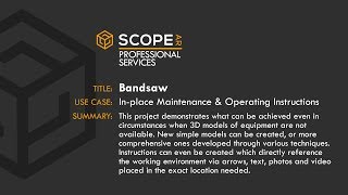 Scope AR Use Case: Bandsaw Wealth