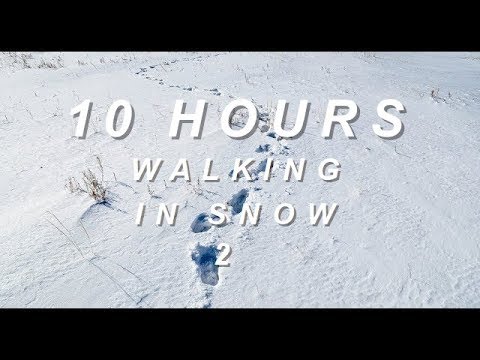 Walking in Snow 2 - Relaxing Nature Sounds 10 Hours