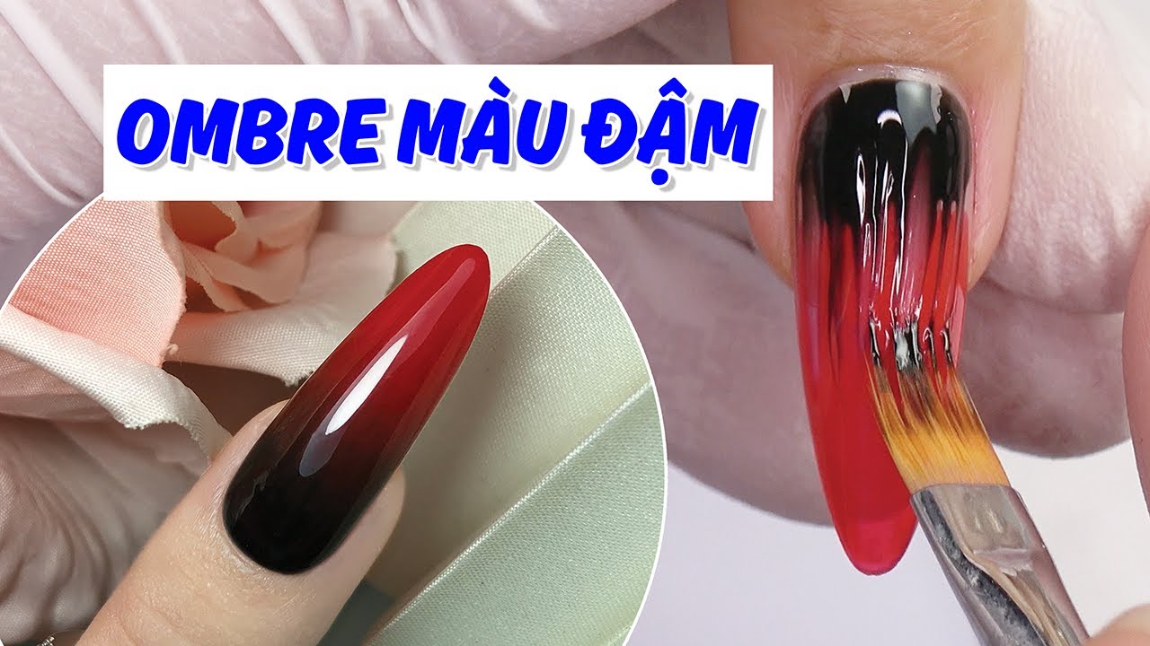 Ombre Màu Đậm Tại Sao Khó? Cách Ombre Màu Đỏ Đen - youtube