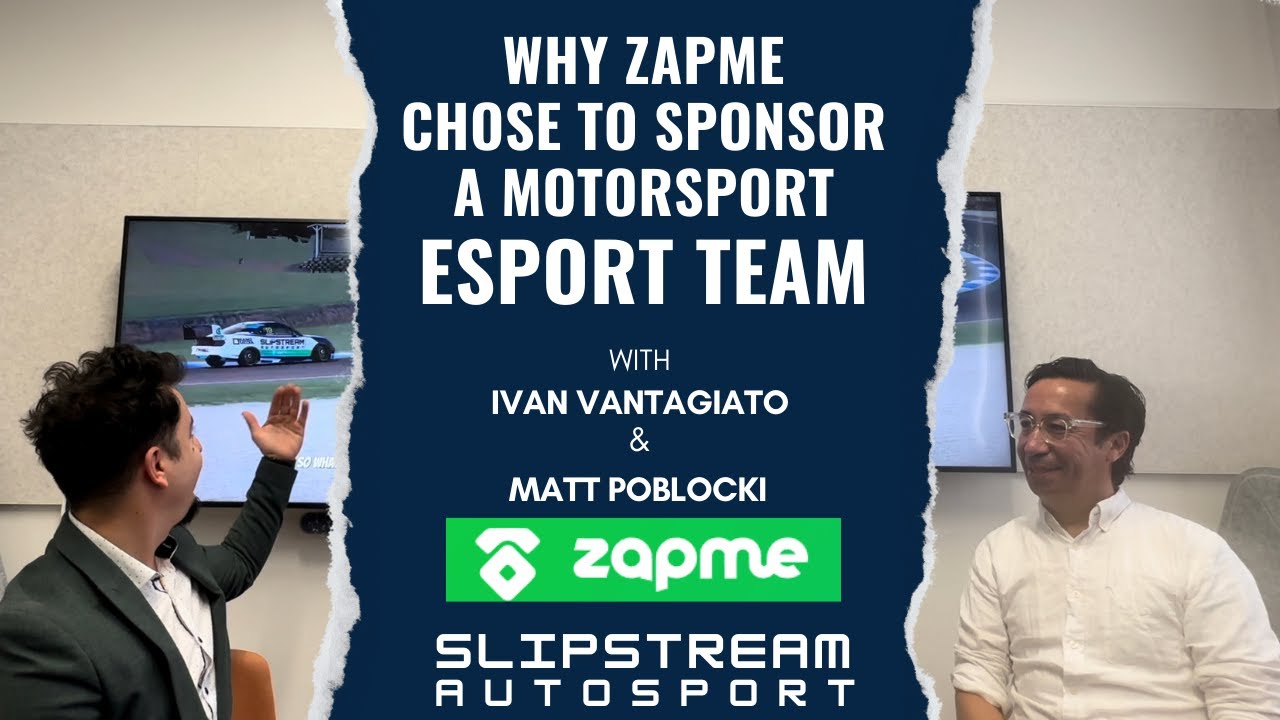 Esports Sponsorship Why ZAPME  Chose to Sponsor a Motorsport Esport Team | Motorsport Sponsorship
