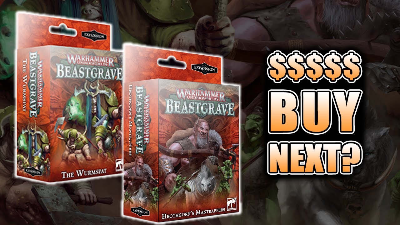 Hrothgorn's Mantrappers & Wurmspat Unboxing Beastgrave Warhammer Underworlds