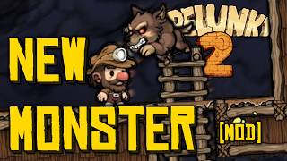 NEW MONSTER in Spelunky 2! (Mod)