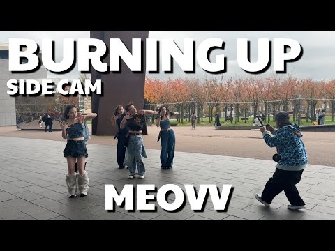 KPOP IN PUBLIC AMSTERDAM NETHERLANDS SIDE CAM MEOVV 미야오 BURNING UP Dance Cover