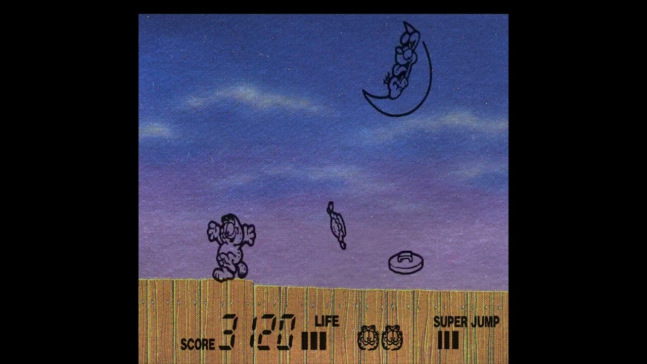Garfield Longplay (Handheld Game)