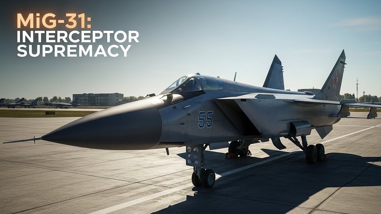 МиГ-31 — Самый Страшный Перехватчик в Мире! Скорость 3000 км/ч 😱✈️