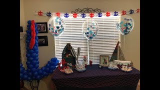 Fun Express - Nautical Anchor Garland for Birthday - Party Decor - Hanging Decor - Garland -  Review