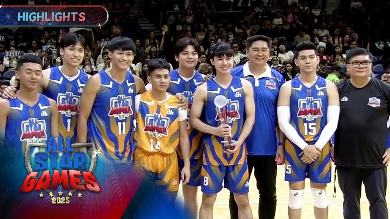 Team Smashers is the Men's Volleyball 2025 Champion | Star Magic All-Star Games 2025