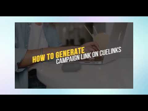 HOW TO GENERATE AFFILIATE LINK ON CUELINKS (ENGLISH)