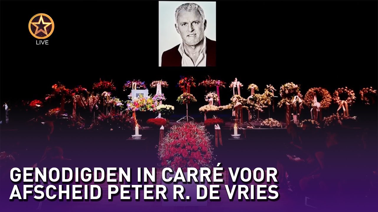 Terugblik naar afscheid Peter R. De Vries | SHOWNIEUWS
