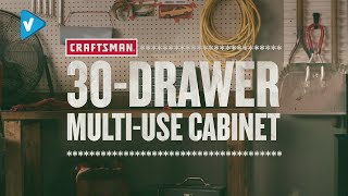 Home Improvement Guide: Small 30 Drawer Bin System Tool Overview #Craftsman