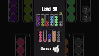 🎯Solve Level 50 🚀 Ball Sort Sorting Challenge 🏆 Puzzle Game @TheGameSaviors Strategies & Gameplay