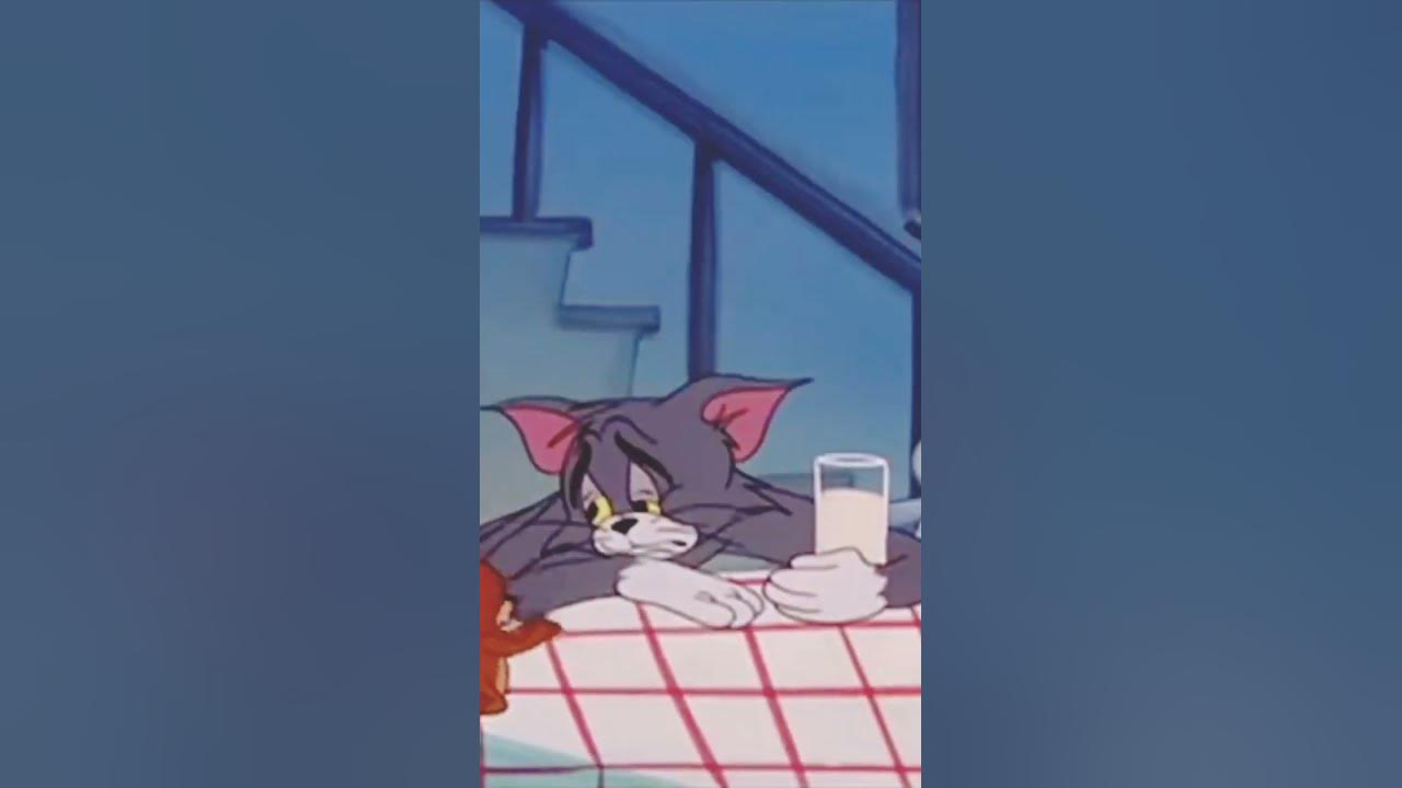 Грустный момент из мультфильма том и джери😔😔😔 - YouTube