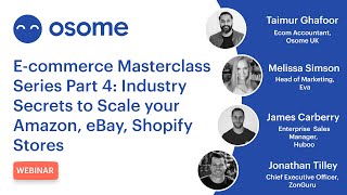 Ecom Masterclass Series P4: Industry Secrets to Scale your Online Store