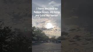I have decided to follow Jesus #jesuslovesyou ￼