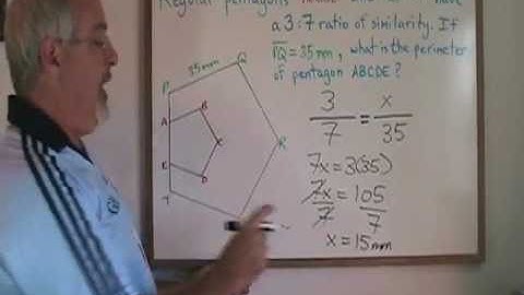 Find Side Lengths in Similar Regular Polygons