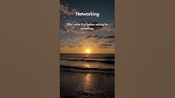 Top Networking Tips for Career Success  | Quick Networking Hacks!